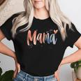 Mama Herz Grafik Mama Mama Leben Muttertag 2024 Damen T-shirt Frauen Geschenke für Sie