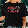 Mama Pit Crew Race Car Birthday Party Racing Family Women T-shirt Gifts for Her