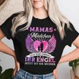 Mamas Girl Ich War Once Sein Angel Jetzt Ist Er Meiner S T-shirt Frauen Geschenke für Sie