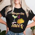 Margaritas & Tacos Are Life Food I Love Taco Tequila Women T-shirt Gifts for Her