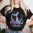 Mermaid Birthday Squad Party Girls Mermaid Women T-shirt Gifts for Her