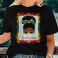 Messy Bun Grenada Flag Woman Girl Women T-shirt Gifts for Her