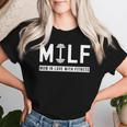 Milf Mom In Love With Fitness Saying Quote Women T-shirt Gifts for Her