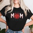 Mom Of The Birthday Boy Costume Spider Web Birthday Party Women T-shirt Gifts for Her