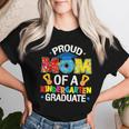 Mom And Dad Graduate Kindergarten Last Day Of School Family Women T-shirt Gifts for Her