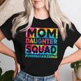 Mom And Daughter Squad Unbreakable Bond Tie Dye Print Women T-shirt Gifts for Her