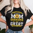 Mom Grandma Great Grandma Mother's Day 2024 Sunflower Women T-shirt Gifts for Her