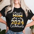 Mother Senior 2024 Proud Mom Of A Class Of 2024 Graduate Women T-shirt Gifts for Her