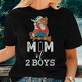 Mother Of Sons Mom Of Two Boys Mother Of Boys Women T-shirt Gifts for Her