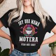 Motociclista Soy Una Mamá Motera Camiseta de mujer Regalos para ella