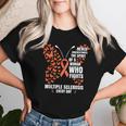 Multiple Sclerosis Butterfly Ms Warrior Women Women T-shirt Gifts for Her