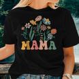 New Mama Wildflower First Birthday & Baby Shower Women T-shirt Gifts for Her