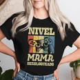 Nivel Mamá Desbloqueado Futuro Mamá Anuncio Embarazadas Camiseta de mujer Regalos para ella