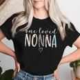 Nonna One Loved Nonna Mother's Day Women T-shirt Gifts for Her