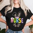 Nurse Bunny Leopard Easter Nurse Easter Nurse Life Bunny Women T-shirt Gifts for Her