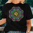Om Symbol Aum Ohm Hindu Mandala Yoga Meditation Women T-shirt Gifts for Her