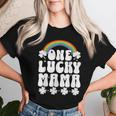 One Lucky Mama St Patrick's Day Lucky Mom Mother Women T-shirt Gifts for Her