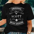 Original Irish Legend Scott Irish Family Name Women T-shirt Gifts for Her