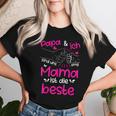 Papa & Ich Sind Uns Einig Mama Ist Der Beste Mutter Papa & T-shirt Frauen Geschenke für Sie