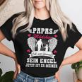 Papas Girl Ich War Einmal Sein Engel Papas Girls' T-shirt Frauen Geschenke für Sie