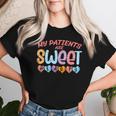My Patients Sweet Hearts Valentine Day Nurse Scrub Top Women Women T-shirt Gifts for Her