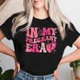 In My Pregnant Era Pregnancy New Mom Groovy Mother's Day Women T-shirt Gifts for Her