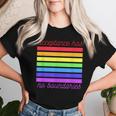 Pride Lgbtq Flag Gay Pride Ally Transgender Rainbow Women T-shirt Gifts for Her