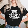 Prom Squad 2024 Graduation Prom Class Of 2024 Proud Aunt Women T-shirt Gifts for Her