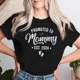 Promoted To Mommy Est 2024 Soon To Be Mom 2024 Mother's Day Women T-shirt Gifts for Her
