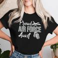 Proud Air Force Aunt Air Force Graduation Usaf Aunt Women T-shirt Gifts for Her