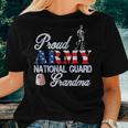 Proud Army National Guard Grandma Air Force Veterans Day Women T-shirt Gifts for Her