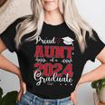 Proud Aunt Of A Class Of 2024 Graduate For Graduation Women T-shirt Gifts for Her