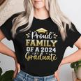 Proud Family Of A 2024 Graduate Senior Graduation Women Women T-shirt Gifts for Her