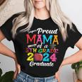 Proud Mama Of A Class Of 2024 5Th Grade Graduate Women T-shirt Gifts for Her