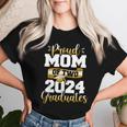 Proud Mom Of Two 2024 Graduates Class Of 2024 Women T-shirt Gifts for Her