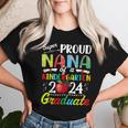 Proud Nana Of Kindergarten Graduate 2024 Graduation Nana Women T-shirt Gifts for Her