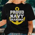 Proud Navy Grandma Navy Family Women T-shirt Gifts for Her