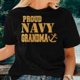 Proud Us Navy Grandma Military Pride Women T-shirt Gifts for Her