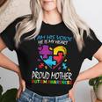 Pround Autism Mom Heart Mother Puzzle Piece Autism Awareness Women T-shirt Gifts for Her
