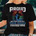 I Raised My Hero Army For Military Veteran Mom Idea Women T-shirt Gifts for Her