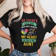 There's This Boy He Calls Me Aunt Autism Awareness Auntie Women T-shirt Gifts for Her