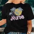 Retro 80S 90S Nurse Life Nursing School Camping Trendy Women T-shirt Gifts for Her