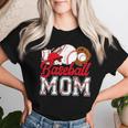 Retro Baseball Mom Mama Baseball Life Softball Life Game Day Women T-shirt Gifts for Her