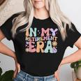 Retro Groovy In My Retirement Era Teacher Retired 2024 Women T-shirt Gifts for Her