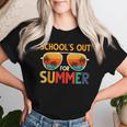 Retro Schools Out For Summer Last Day Of School Teacher Boy Women T-shirt Gifts for Her