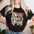 Rock The Test Staar Day Teacher Motivational Testing Day Women T-shirt Gifts for Her
