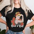 Rockabilly Rockabella Rockera Rock & Roll Cuello Camiseta de mujer Regalos para ella