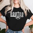 Rooted In Christ Christian Religious Christian Women Women T-shirt Gifts for Her