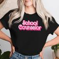 School Counselor Back To School Teacher Life Women T-shirt Gifts for Her