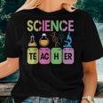 Science Teacher Periodic Table Elements Graphic Women T-shirt Gifts for Her